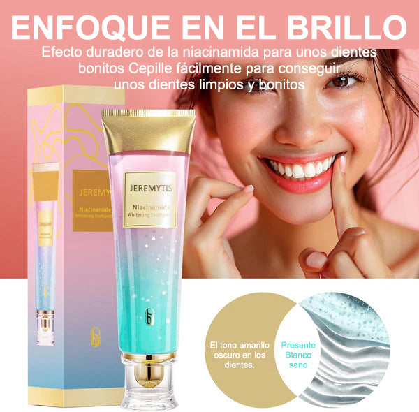 🔥Final 3 Horas 50% OFF :🎉JEREMYTIS™ Niacinamida Blanqueamiento Pasta de dientes Set