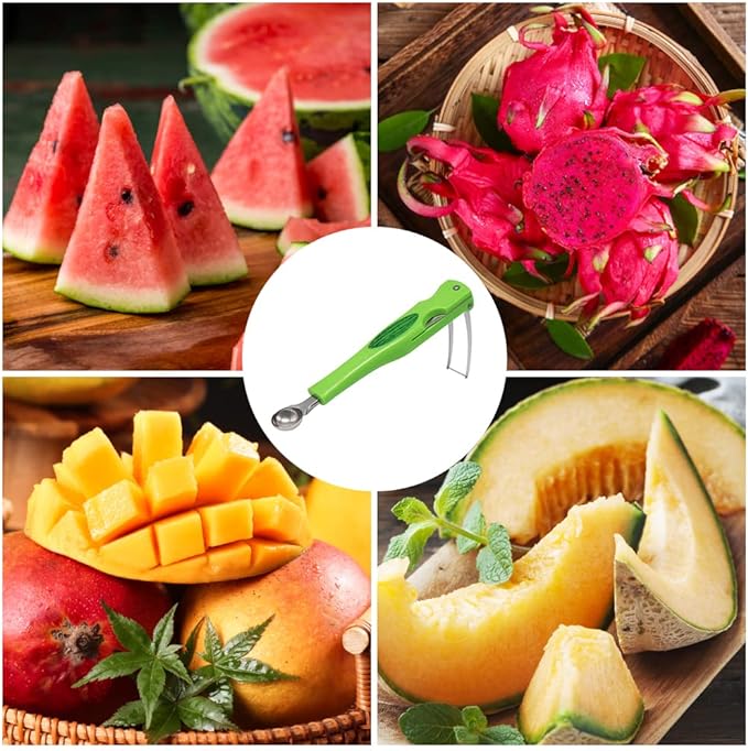 🔥Last Day Buy 1 get 1 free—49% off🔥JEREMYTIS™Multifunctional Watermelon Scoop🍉