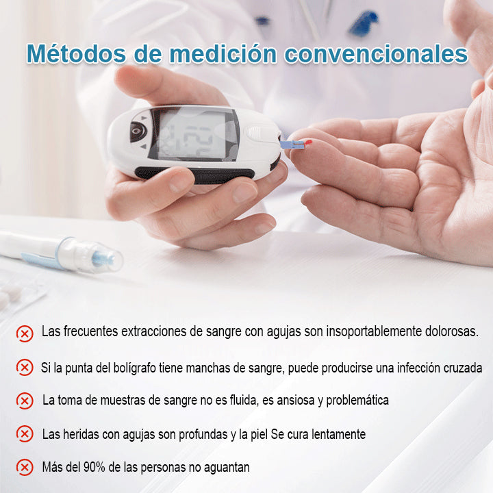 ✨[Tienda Oficial] JEREMYTIS™ Medidor de Glucosa en Sangre Láser No Invasivo