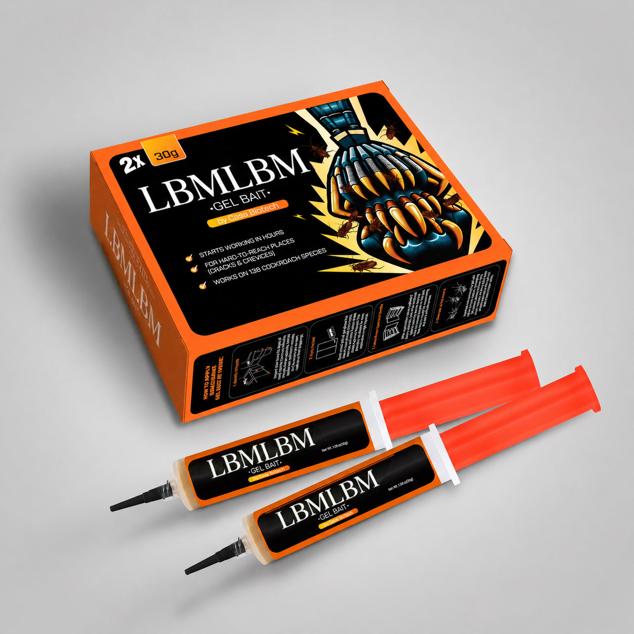 🔥Last Day Buy 1 get 1 🔥LBMLBM™ Cockroach Gel Bait (New and Improved Formula)🪳