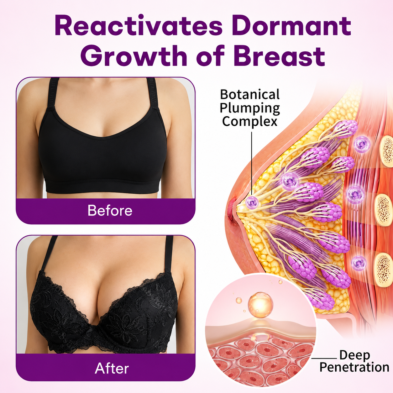 Botanical plumping complex bust oil visual