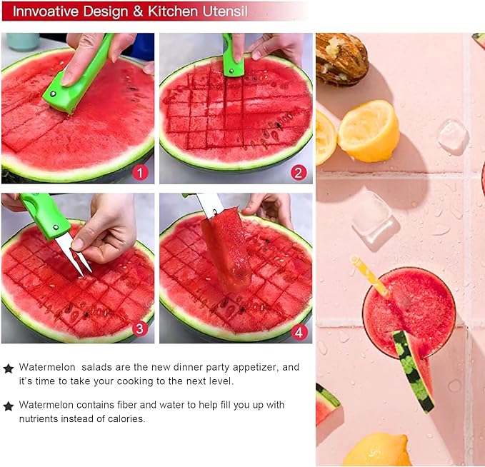🔥Last Day Buy 1 get 1 free—49% off🔥JEREMYTIS™Multifunctional Watermelon Scoop🍉