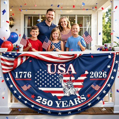 🔥LAST DAY BUY 1 GET 1 🔥Banners Celebrating the 250th Anniversary of the United State🎉