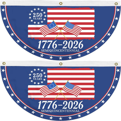 🔥LAST DAY BUY 1 GET 1 🔥Banners Celebrating the 250th Anniversary of the United State🎉