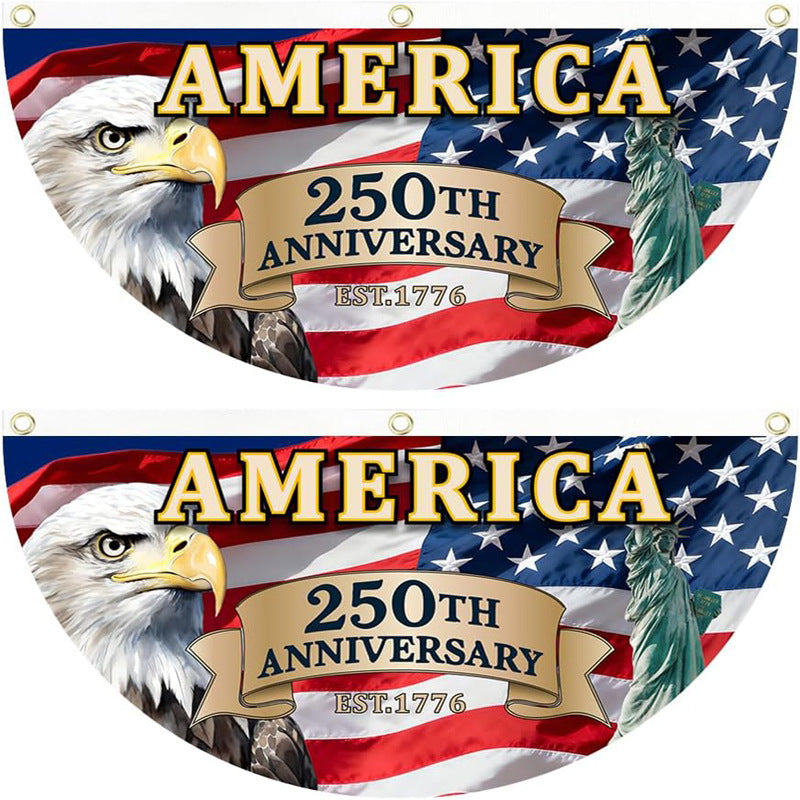 🔥LAST DAY BUY 1 GET 1 🔥Banners Celebrating the 250th Anniversary of the United State🎉