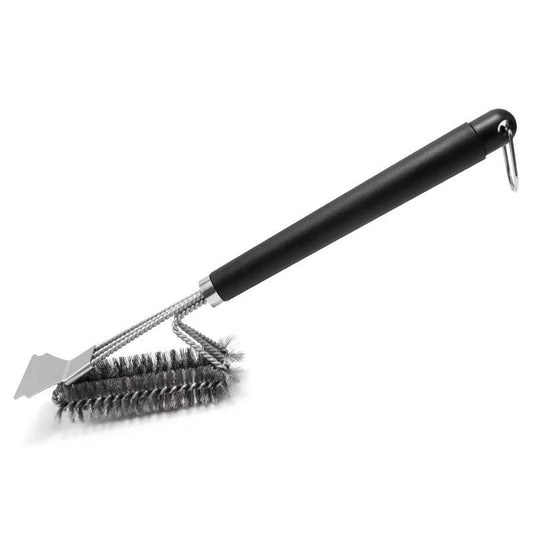 BBQ Grill Brush with Steel Bristles
