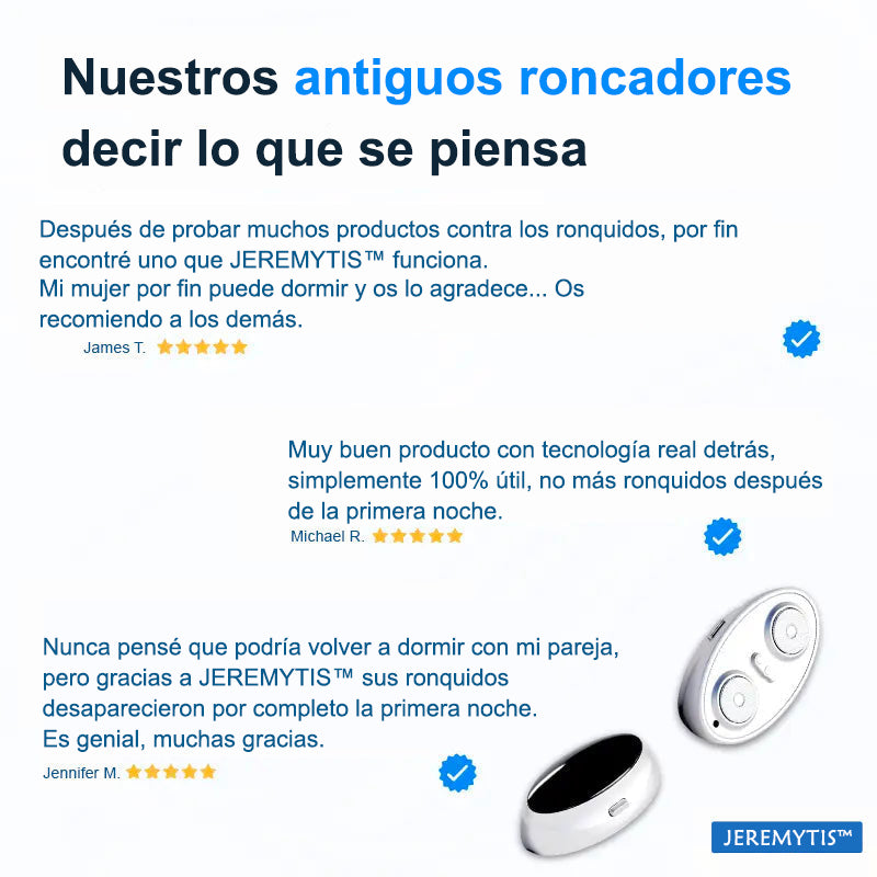 🔥✨[Tienda Oficial] Dispositivo Profesional Antironquidos JEREMYTIS™