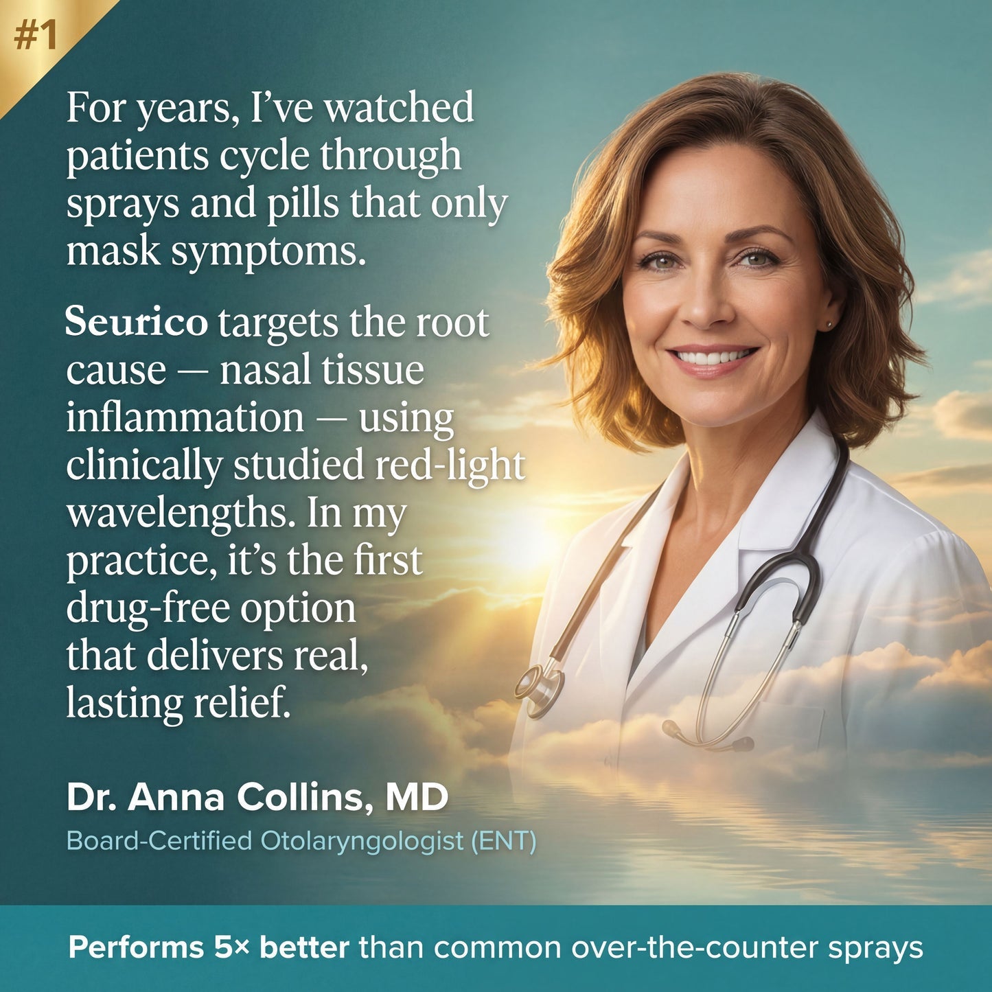 Seurico® Red Light Nasal Congestion Relief