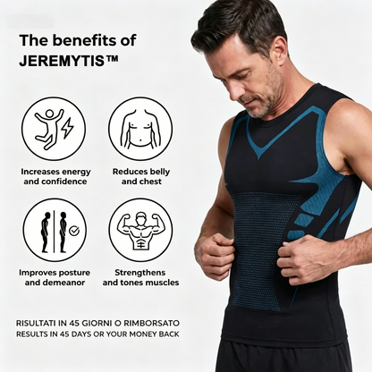 🔥Buy 1 get 1 free🔥JEREMYTIS™ Men's Quick-Dry Shaping Workout Shirt💦